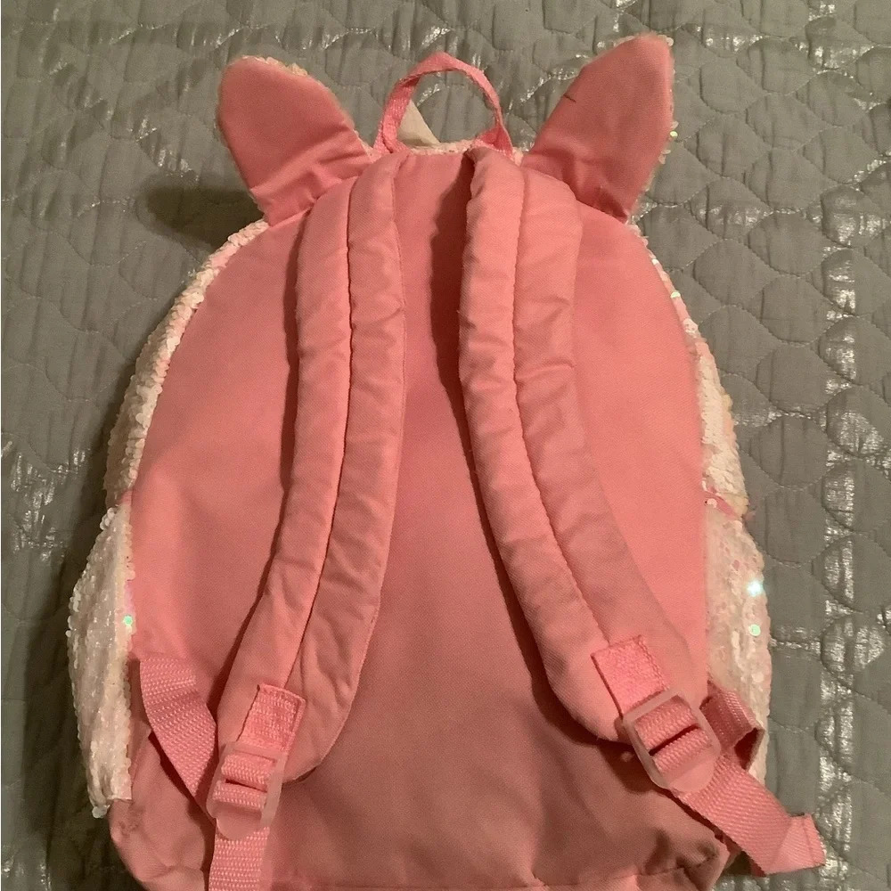 SEQUIN ~ UNICORN~PINK BACKPACK ~WONDER NATION~ - Picture 3 of 5